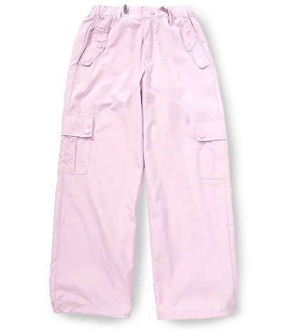 Tractr Big Girls Parachute Cargo Pockets Pants