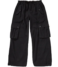 Tractr Big Girls Pull-On Cargo-Pocket Pants
