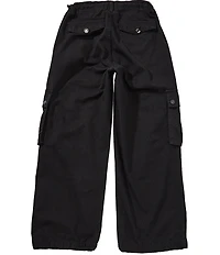Tractr Big Girls Pull-On Cargo-Pocket Pants