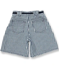 Tractr Big Girls Stripe Wide Bermuda Shorts