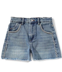 Tractr Big Girls Stud Outline Shorts