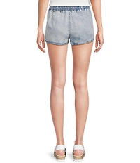 Tractr Chambray Track Shorts