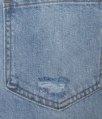 Tractr Destructed 7#double; Inseam Bermuda Shorts