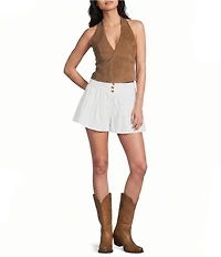 Tractr Easy Ruffle Shorts