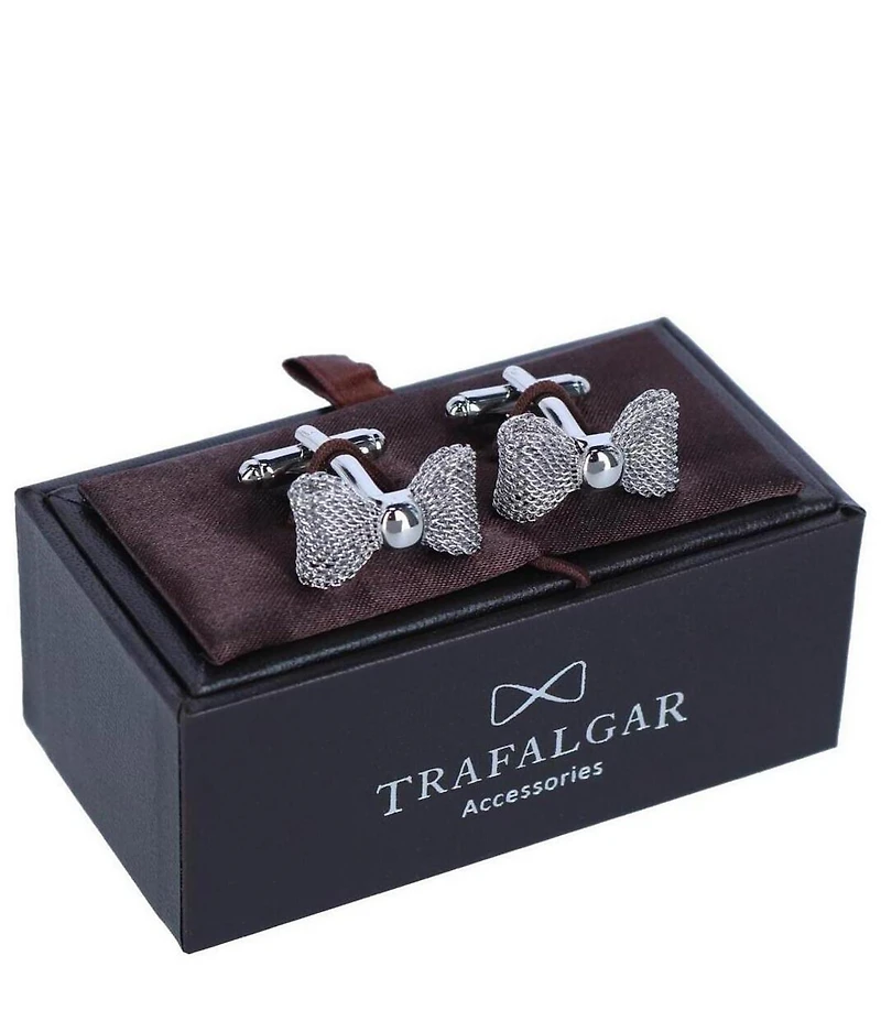 Trafalgar Bailey Bow Tie Novelty Cuff Links