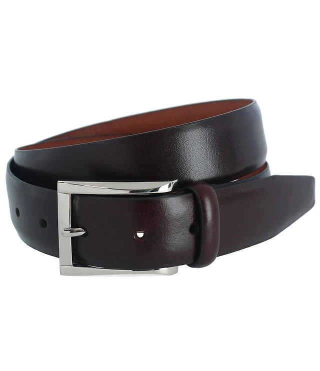 Trafalgar Broderick Leather Dress Belt