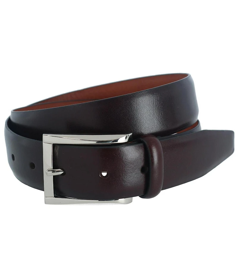 Trafalgar Broderick Leather Dress Belt
