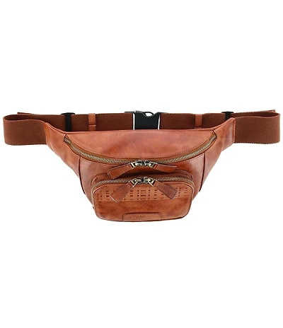 Trafalgar Caelen Leather Adjustable Waist Pack Sling Bag