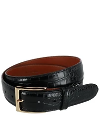 Trafalgar Chance 35mm Mini African Alligator Embossed Italian Leather Belt