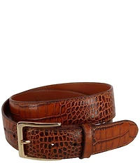 Trafalgar Chance 35mm Mini African Alligator Embossed Italian Leather Belt