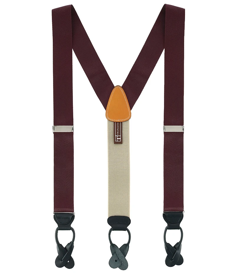 Trafalgar Hudson Nylon Button End Braces