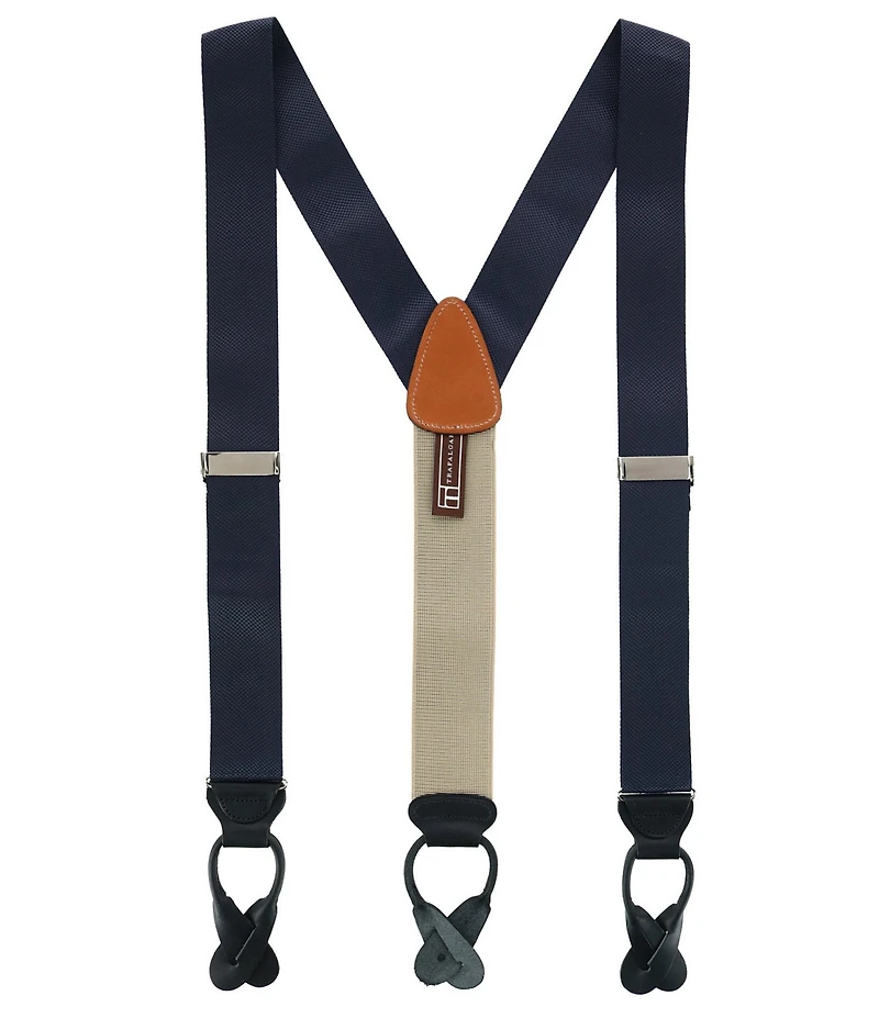 Trafalgar Hudson Nylon Button End Braces