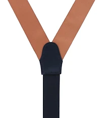 Trafalgar Phoenix Grosgrain Non-Stretch Ribbon Button End Suspenders