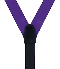 Trafalgar Phoenix Grosgrain Non-Stretch Ribbon Button End Suspenders