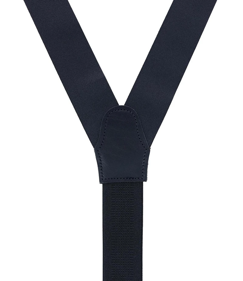 Trafalgar Phoenix Grosgrain Non-Stretch Ribbon Button End Suspenders