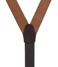 Trafalgar Phoenix Grosgrain Non-Stretch Ribbon Button End Suspenders