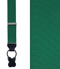 Trafalgar Phoenix Grosgrain Non-Stretch Ribbon Button End Suspenders