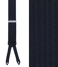 Trafalgar Regal Vertical Striped Formal End Suspenders