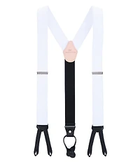 Trafalgar Regal Vertical Striped Formal End Suspenders