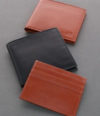 Trafalgar Sergio Genuine Leather 8-Slot Bi-Fold Wallet