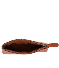 Trafalgar Sergio Leather Multimedia Zip Pouch