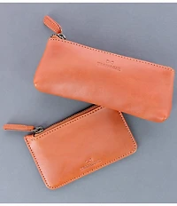 Trafalgar Sergio Leather Multimedia Zip Pouch