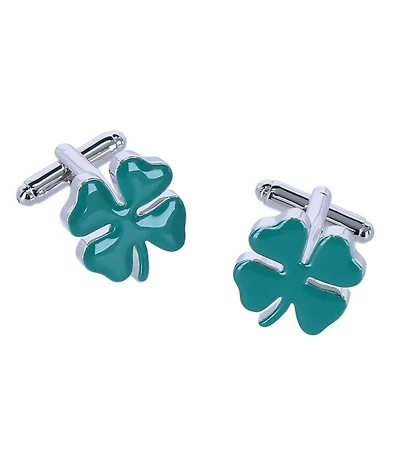 Trafalgar Shay Shamrock Novel Cuff Links