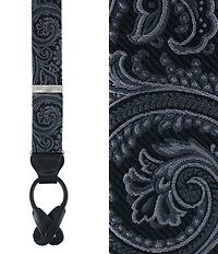 Trafalgar Sobee Silk Button End Braces