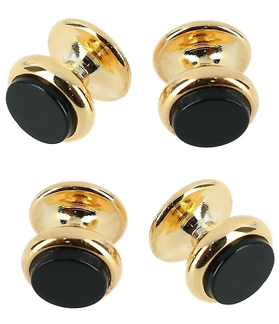 Trafalgar Sutton Genuine Onyx 4-Piece Tuxedo Stud Set