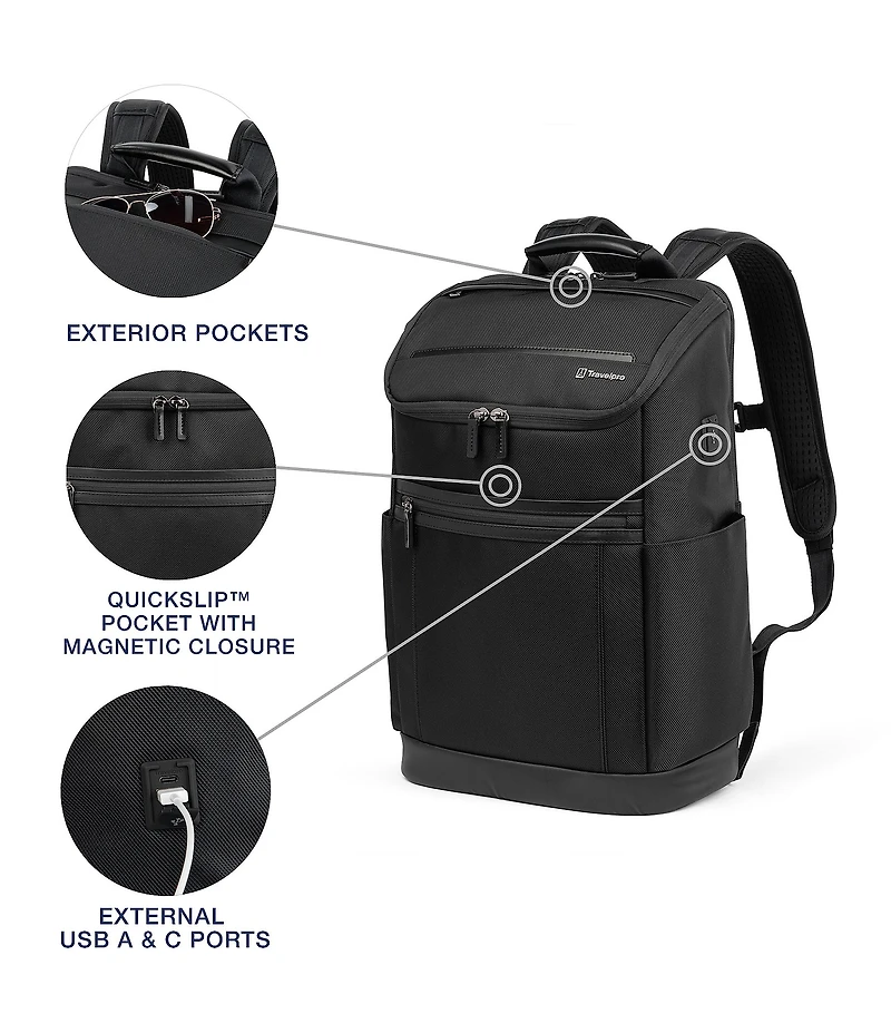 Travelpro Crew™ Executive Choice™ 3 Medium Top Load Backpack