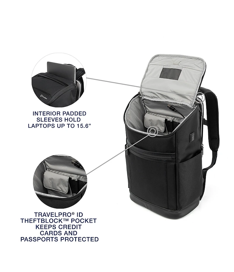Travelpro Crew™ Executive Choice™ 3 Medium Top Load Backpack