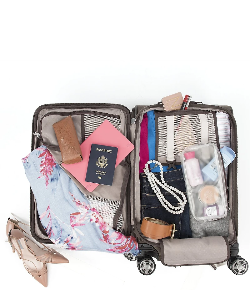 Travelpro Platinum Elite 21#double; Expandable Carry-On Spinner Suitcase