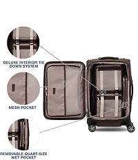 Travelpro Platinum Elite 21#double; Expandable Carry-On Spinner Suitcase