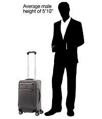 Travelpro Platinum Elite 21#double; Expandable Carry-On Spinner Suitcase