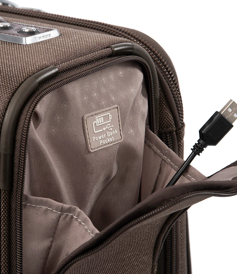 Travelpro Platinum Elite 22#double; Expandable Carry-On Rollaboard Suitcase