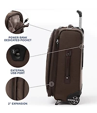 Travelpro Platinum Elite 22#double; Expandable Carry-On Rollaboard Suitcase