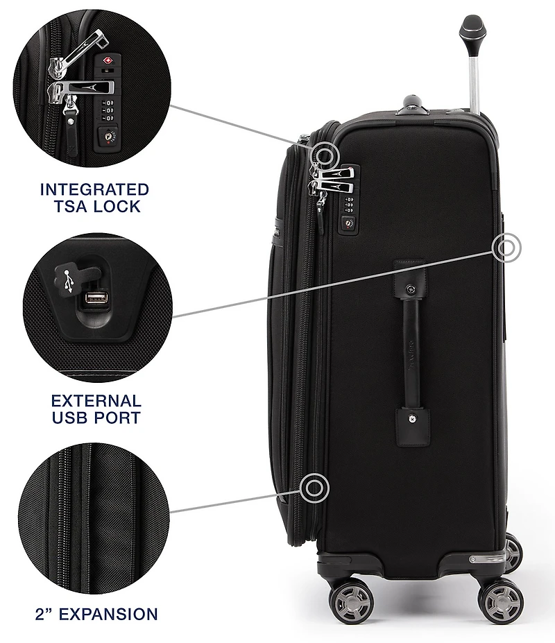 Travelpro Platinum Elite 25#double; Expandable Spinner