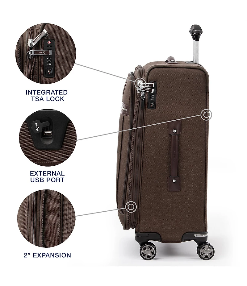 Travelpro Platinum Elite 25#double; Expandable Spinner