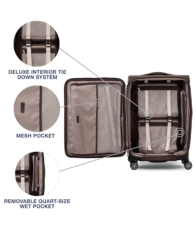 Travelpro Platinum Elite 25#double; Expandable Spinner