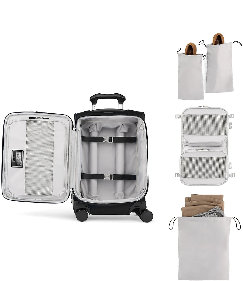 Travelpro VersaPack+ Compact Carry-on Expandable Spinner Suitcase