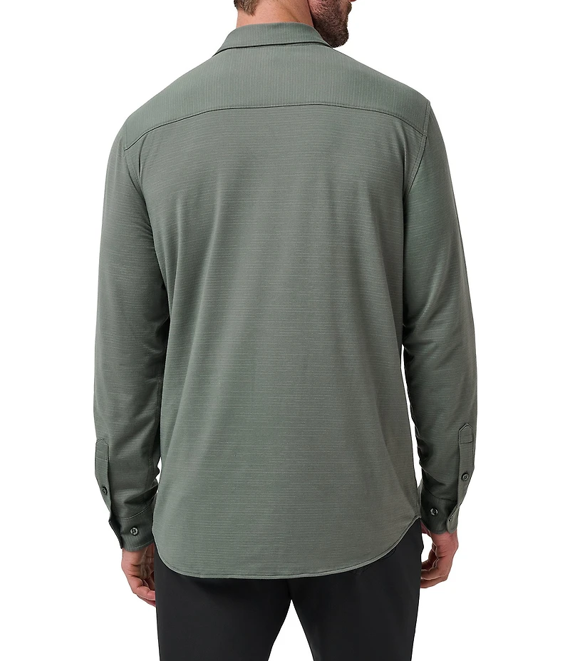TraviMmathew The Heater Long Sleeve Woven Shirt