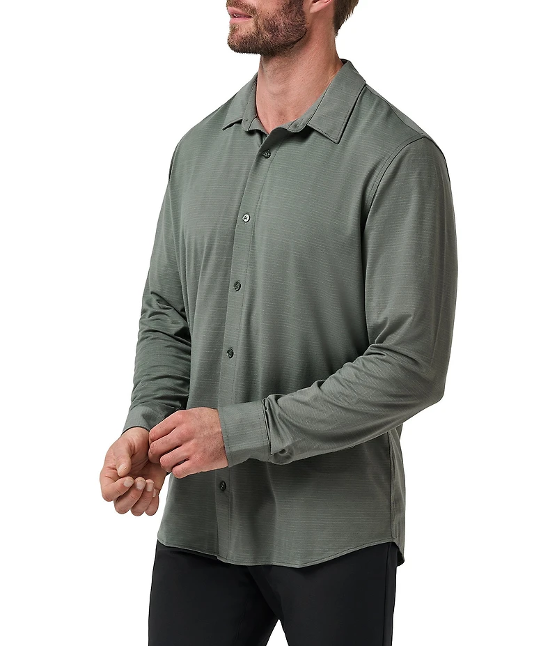 TraviMmathew The Heater Long Sleeve Woven Shirt