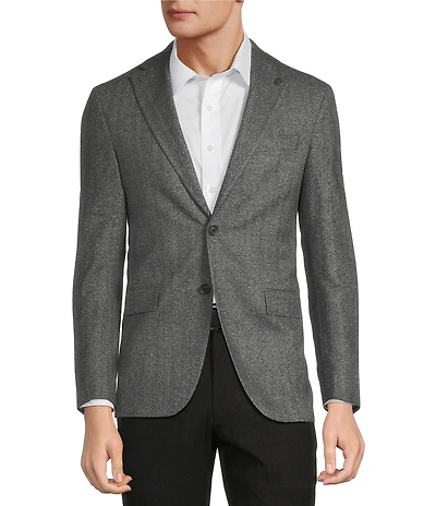 Travis Mathew Modern Fit Herringbone Pattern Sport Coats
