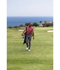 TravisMathew The Heater Performance Stretch Short Sleeve Polo Shirt