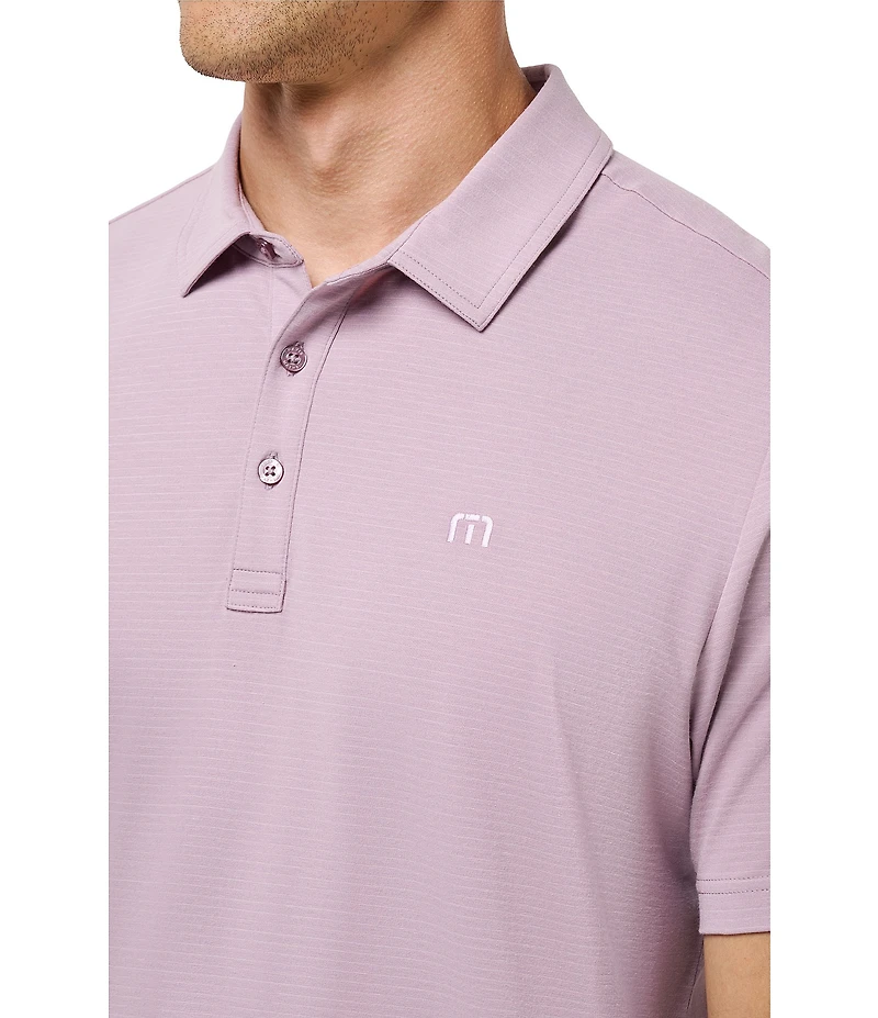 TravisMathew The Heater Performance Stretch Short Sleeve Polo Shirt