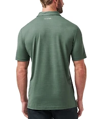 TravisMathew The Heater Performance Stretch Short Sleeve Polo Shirt