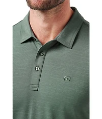 TravisMathew The Heater Performance Stretch Short Sleeve Polo Shirt
