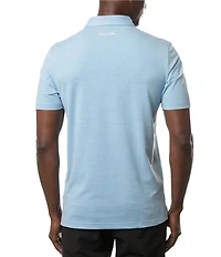 TravisMathew The Heater Performance Stretch Short Sleeve Polo Shirt