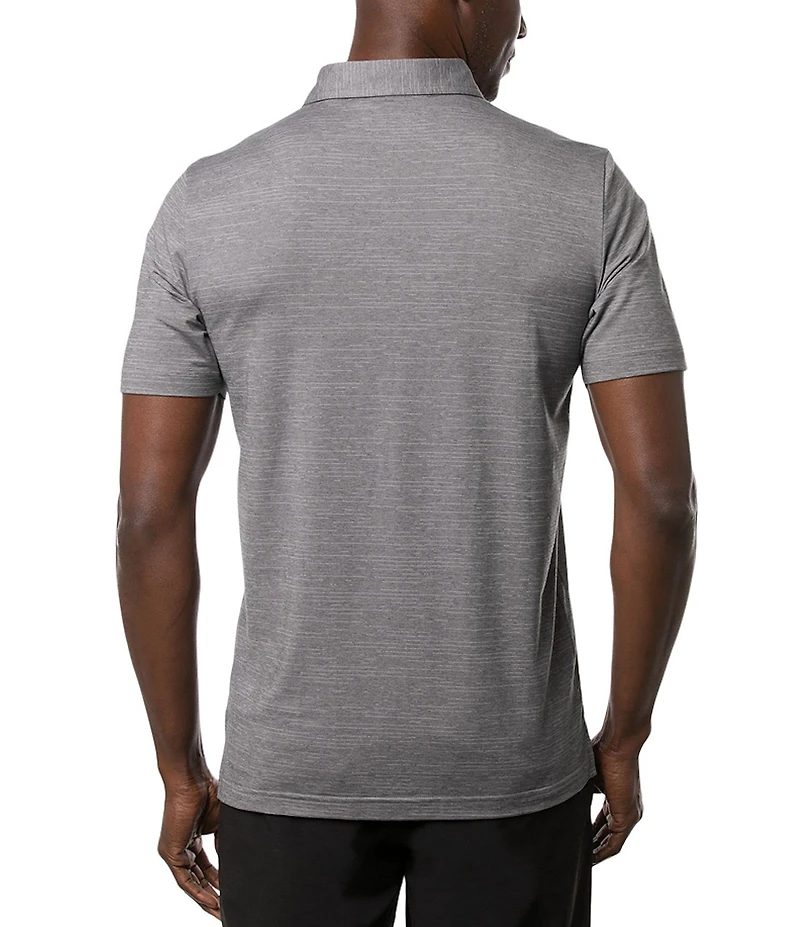 TravisMathew The Heater Performance Stretch Short Sleeve Polo Shirt
