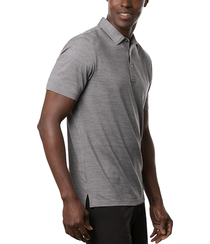 TravisMathew The Heater Performance Stretch Short Sleeve Polo Shirt